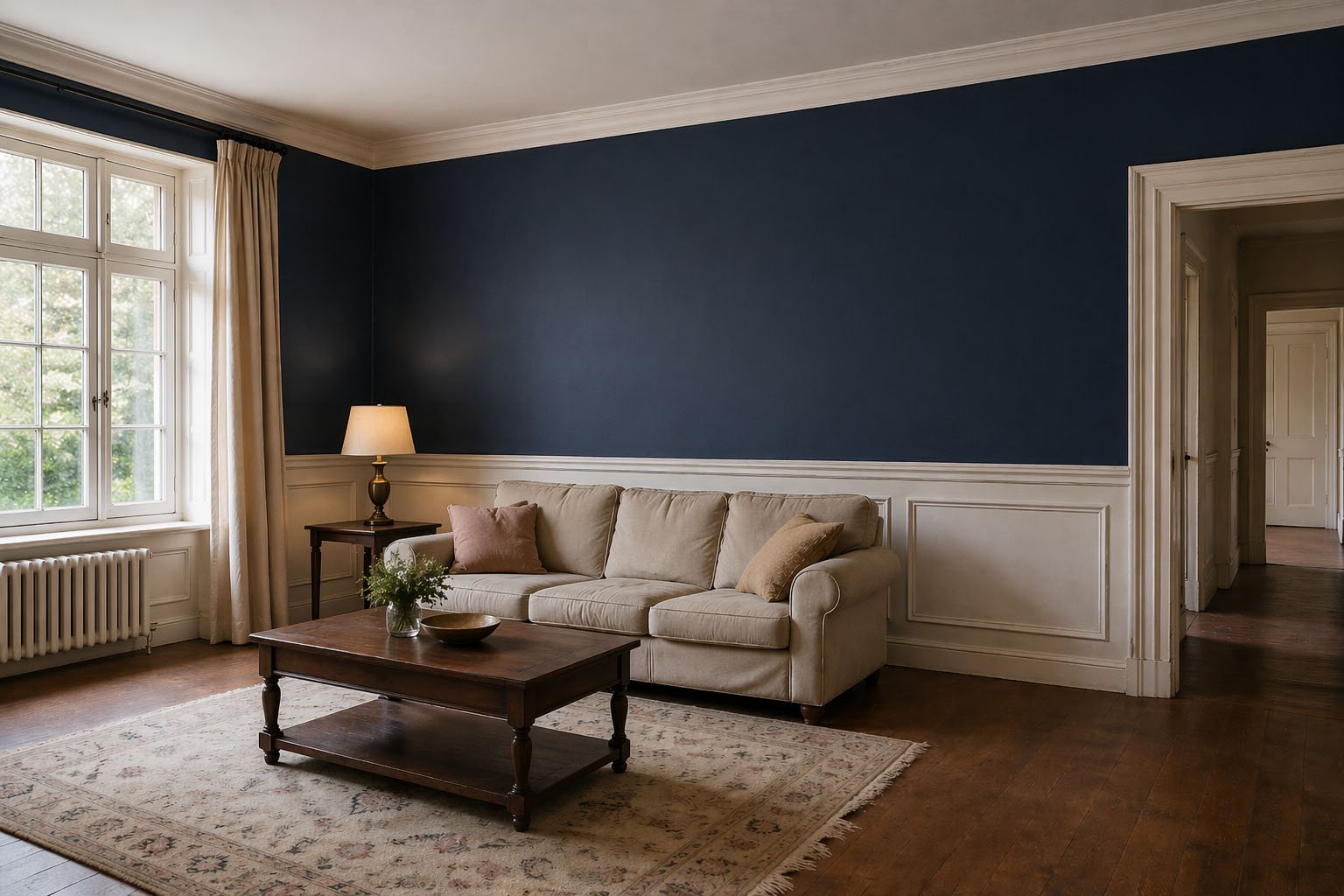 Property exterior after decoration