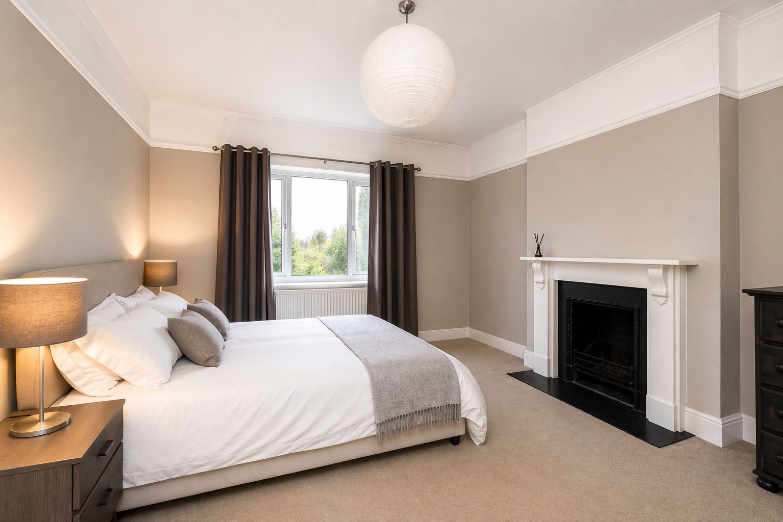 Room after redecoration